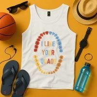 I Like Your Quads Funny Dentist Dental Assistant Tank Top thumb 4