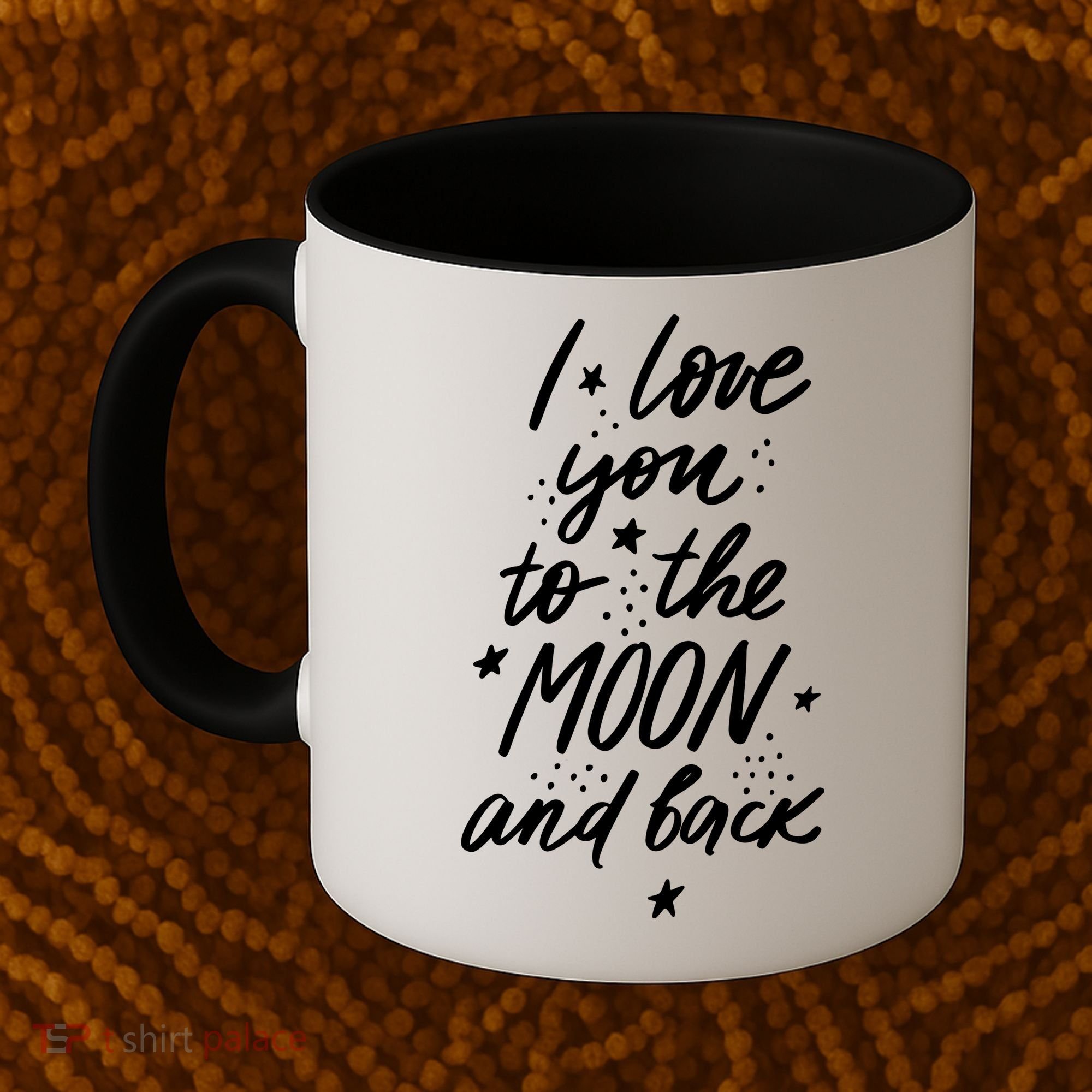 I Love You To The Moon And Back Cute Romantic Coffee Mug