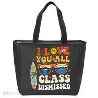 I Love You All Class Dismissed Teacher School Graduation Tote Bag thumb 0