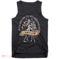 Ill Love You Till My Lungs Give Out A Aint Line Western Tank Top thumb 0