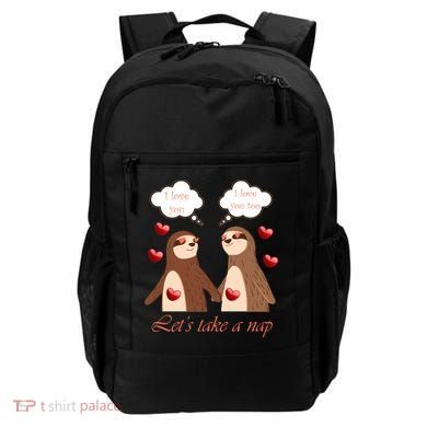 I Love You Let's Take A Nap Backpack