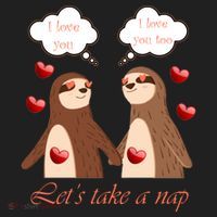 I Love You Let's Take A Nap Beanie thumb 2
