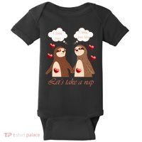 I Love You Let's Take A Nap Baby Bodysuit thumb 0