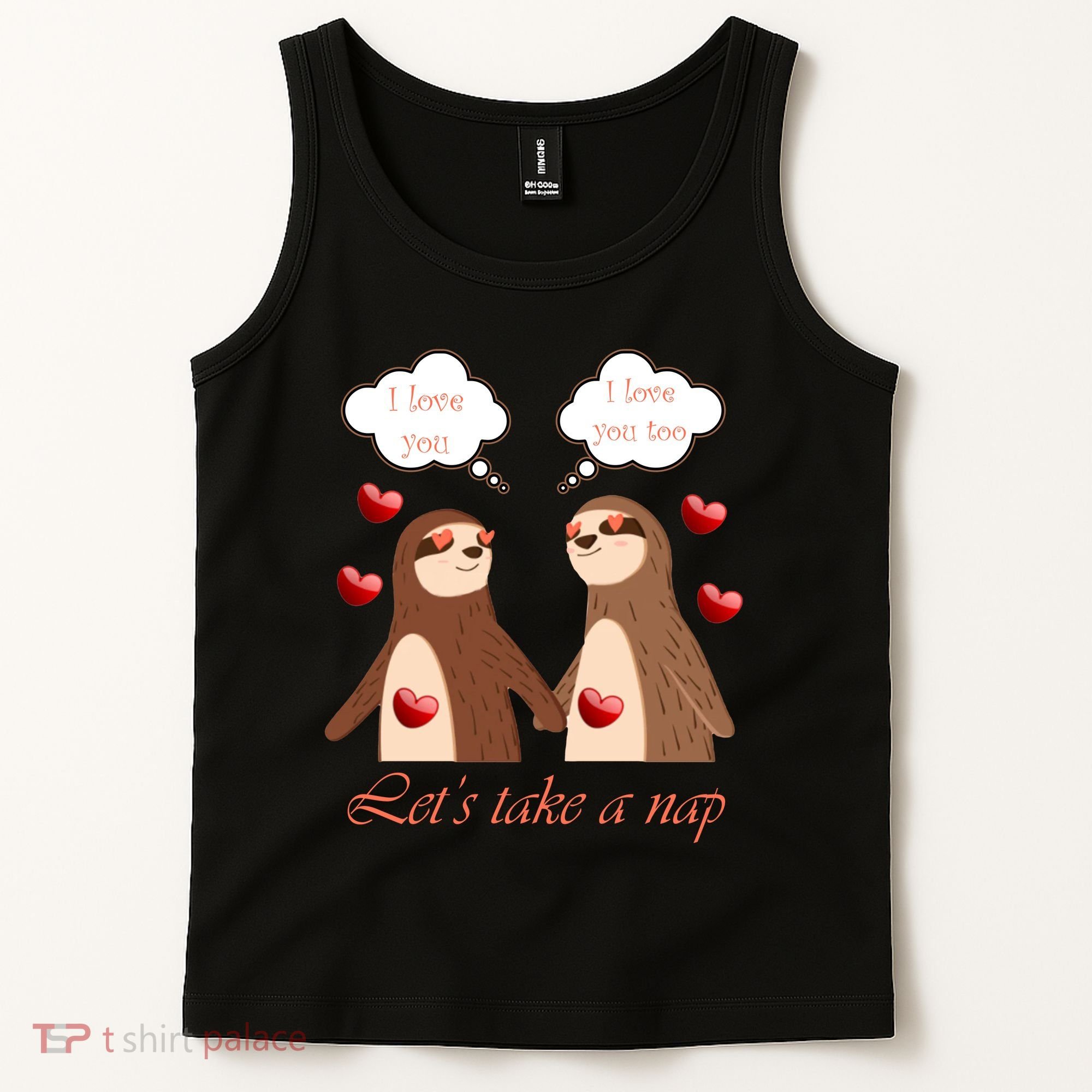 I Love You Let's Take A Nap Tank Top