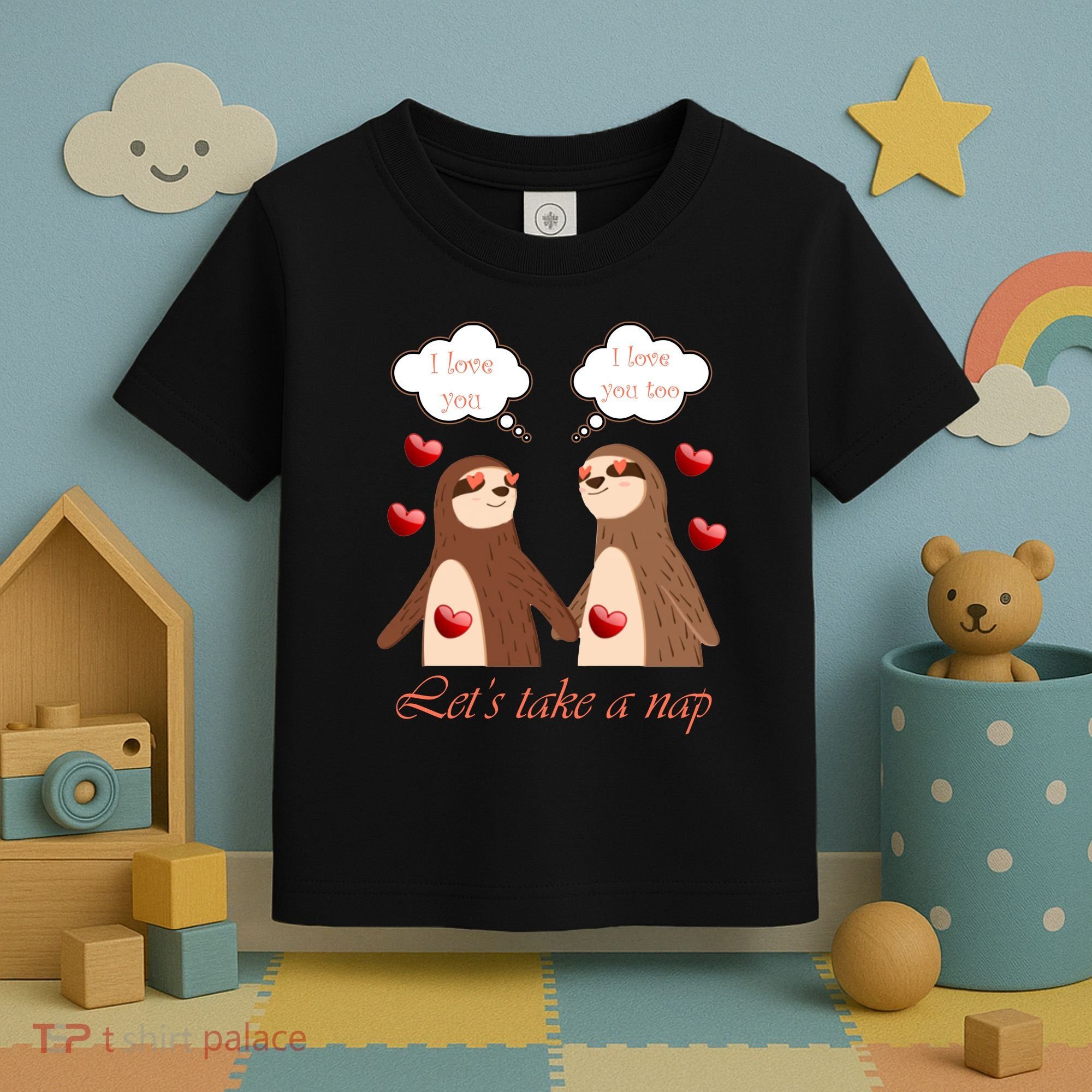 I Love You Let's Take A Nap Toddler T-Shirt