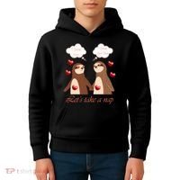 I Love You Let's Take A Nap Kids Hoodie thumb 4