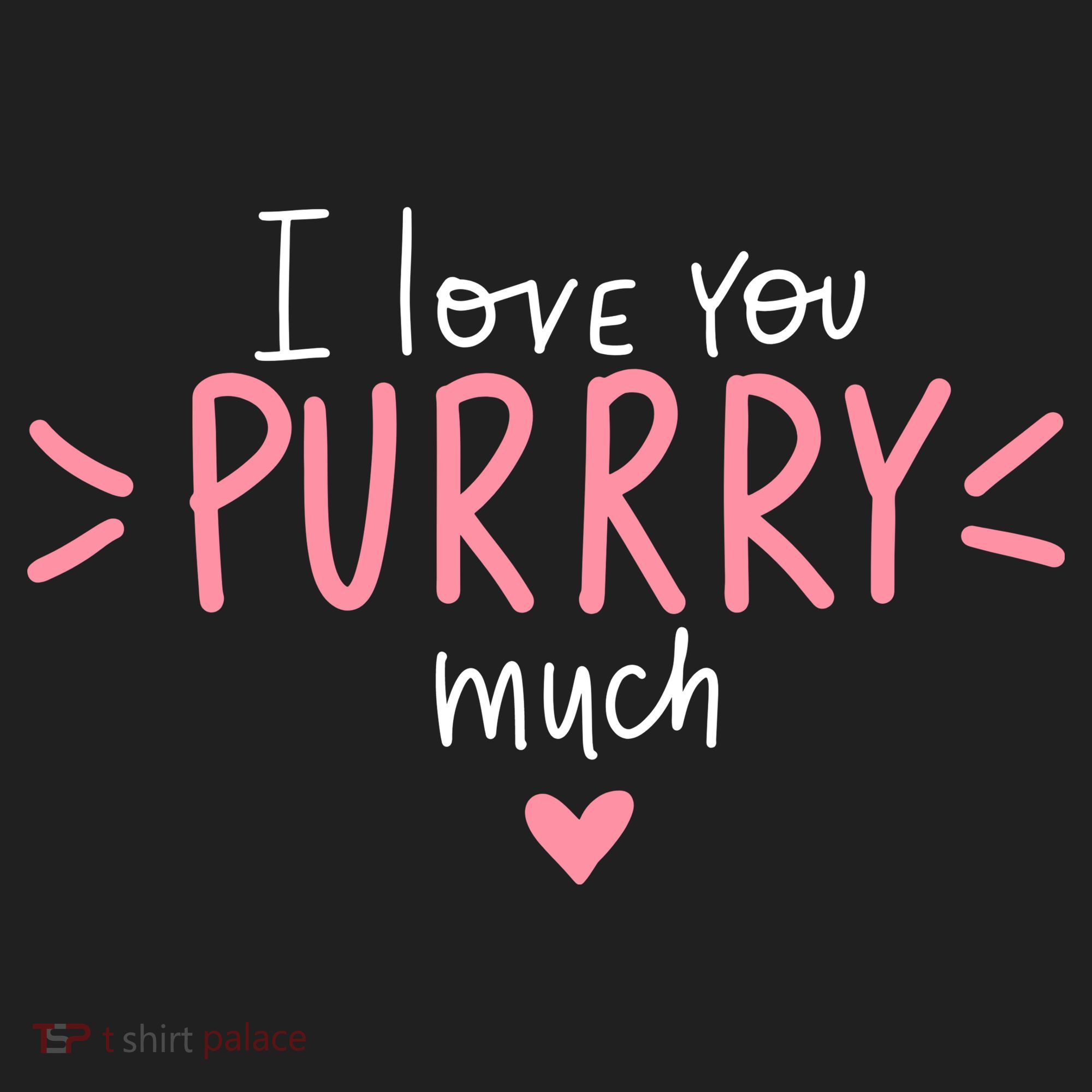 I Love You Purry Much Cute Gift Beanie