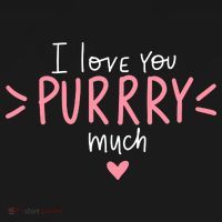 I Love You Purry Much Cute Gift Women's Hoodie thumb 2