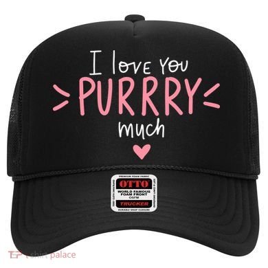 I Love You Purry Much Cute Gift Hat