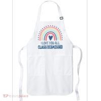I Love You All Class Dismissed Teacher Gift Apron thumb 0