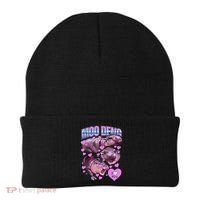 I Love You Moo Deng Cute Funny Hippo Beanie thumb 0