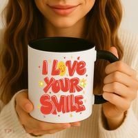 I Love Your Smile Happy Cute Gift Coffee Mug thumb 3