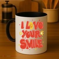 I Love Your Smile Happy Cute Gift Coffee Mug thumb 4