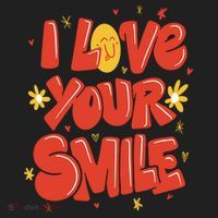 I Love Your Smile Happy Cute Gift Beanie thumb 2