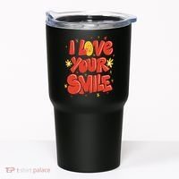 I Love Your Smile Happy Cute Gift Tumbler thumb 0