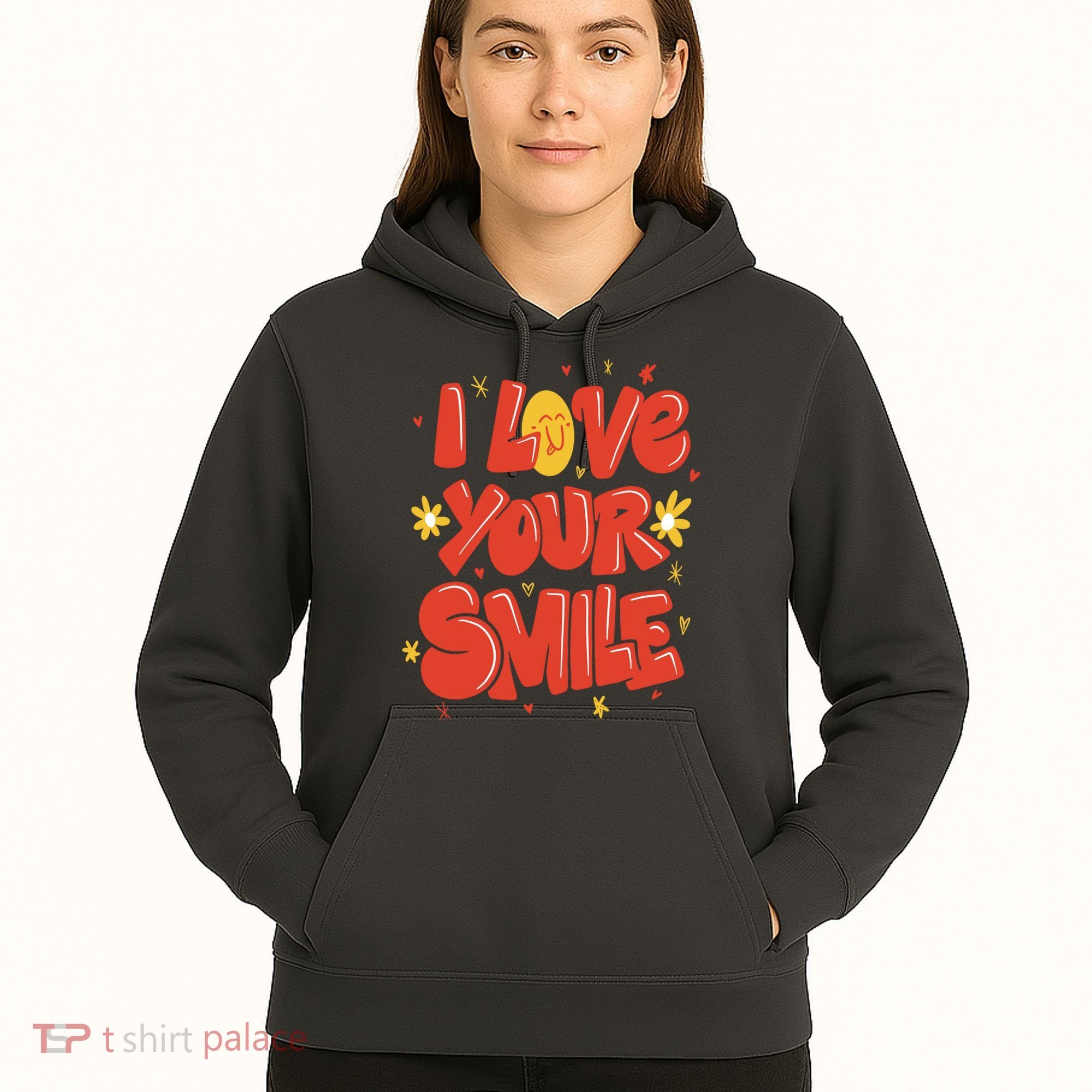 I Love Your Smile Happy Cute Gift Hoodie