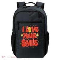 I Love Your Smile Happy Cute Gift Backpack thumb 0