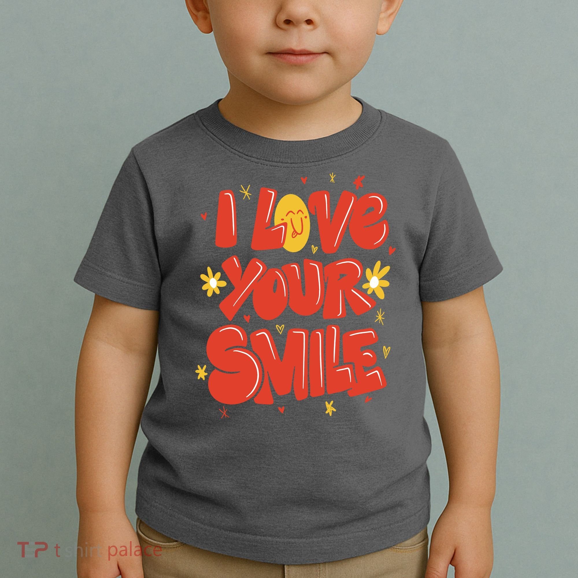 I Love Your Smile Happy Cute Gift Toddler T-Shirt