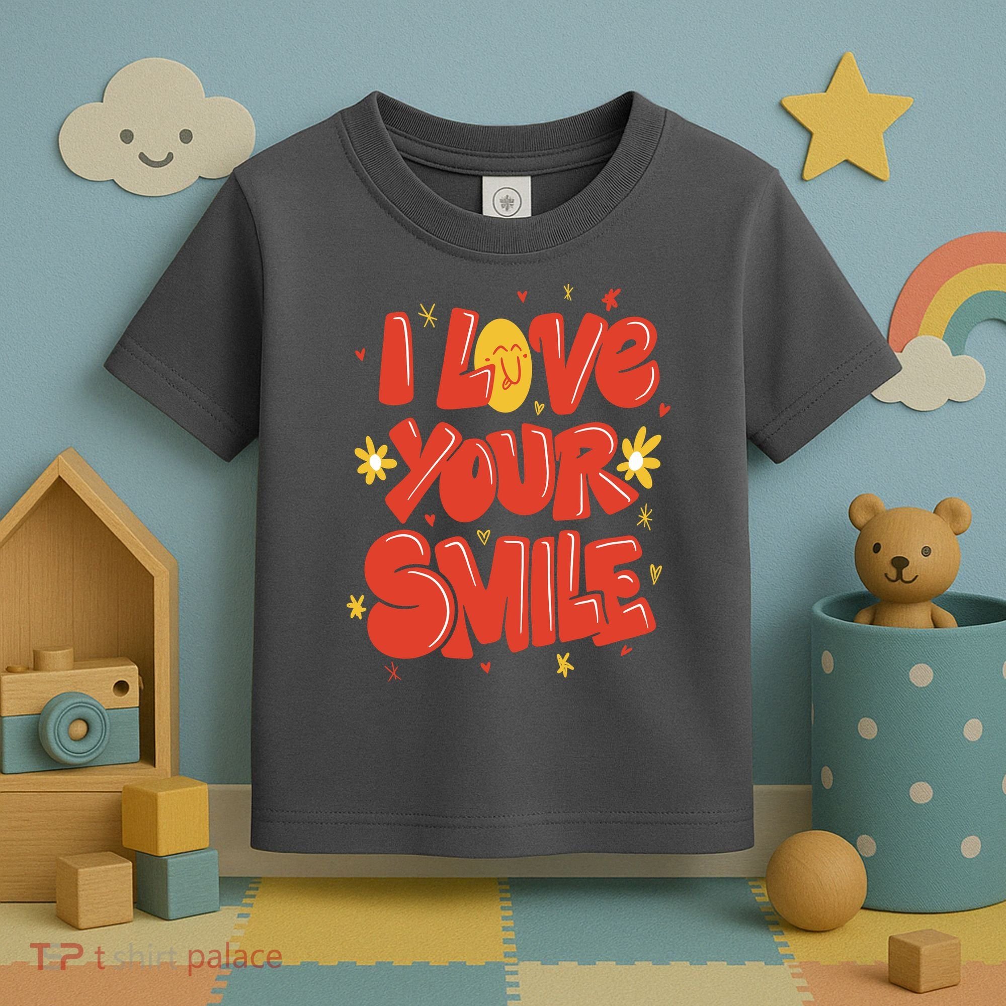 I Love Your Smile Happy Cute Gift Toddler T-Shirt