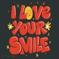 I Love Your Smile Happy Cute Gift Kids Hoodie thumb 5