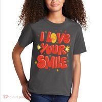 I Love Your Smile Happy Cute Gift Kids T-Shirt thumb 2