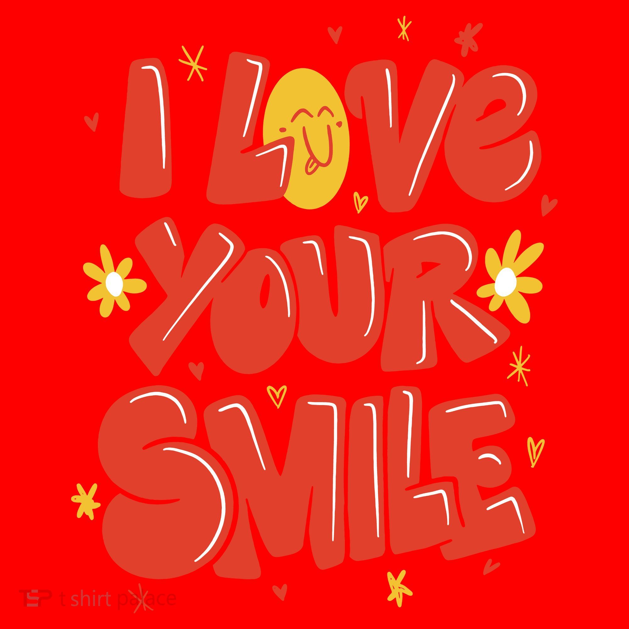 I Love Your Smile Happy Cute Gift Santa Hat