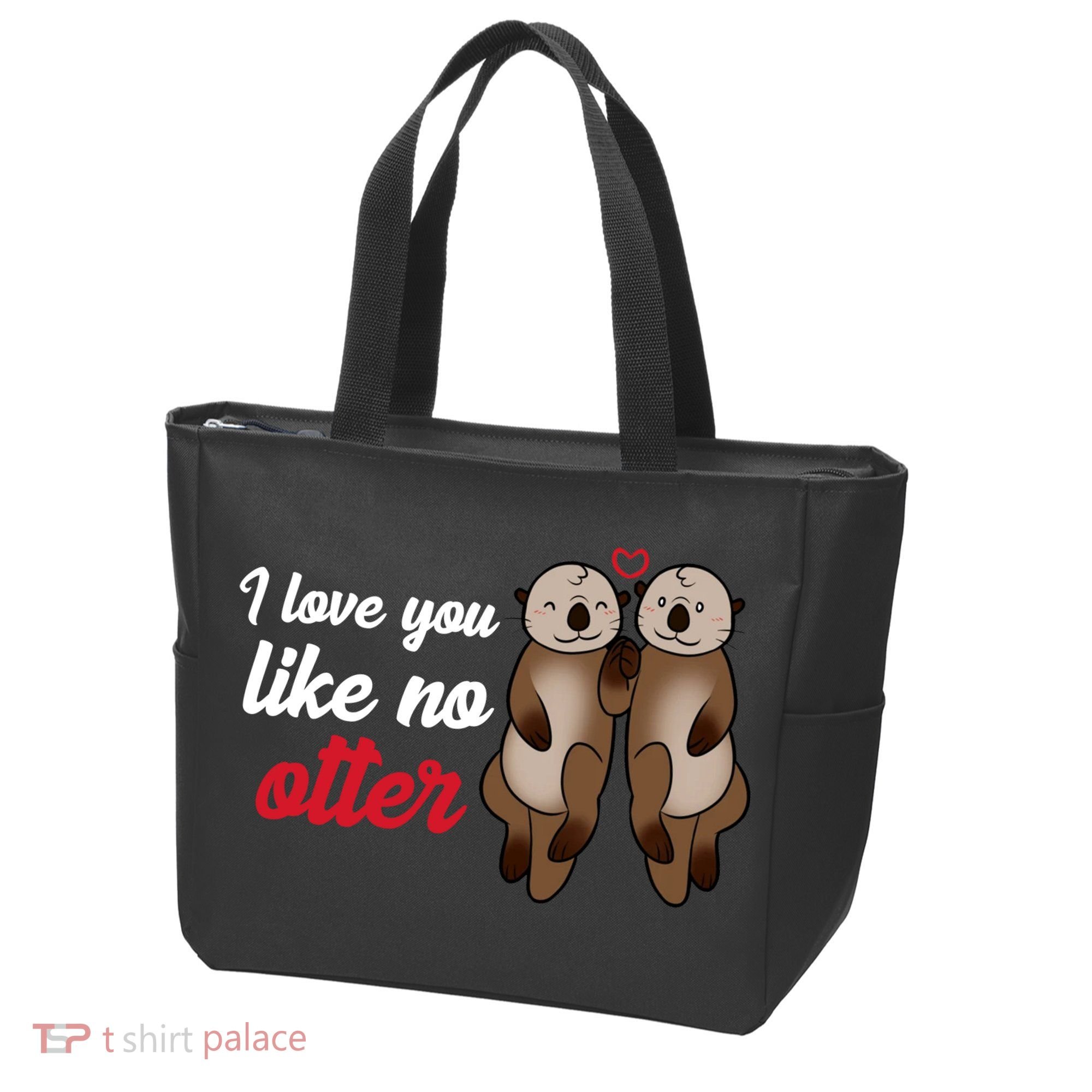 I Love You Like No Otter Cute Gift Tote Bag