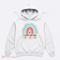 I Love You All Class Dismissed Hoodie thumb 0