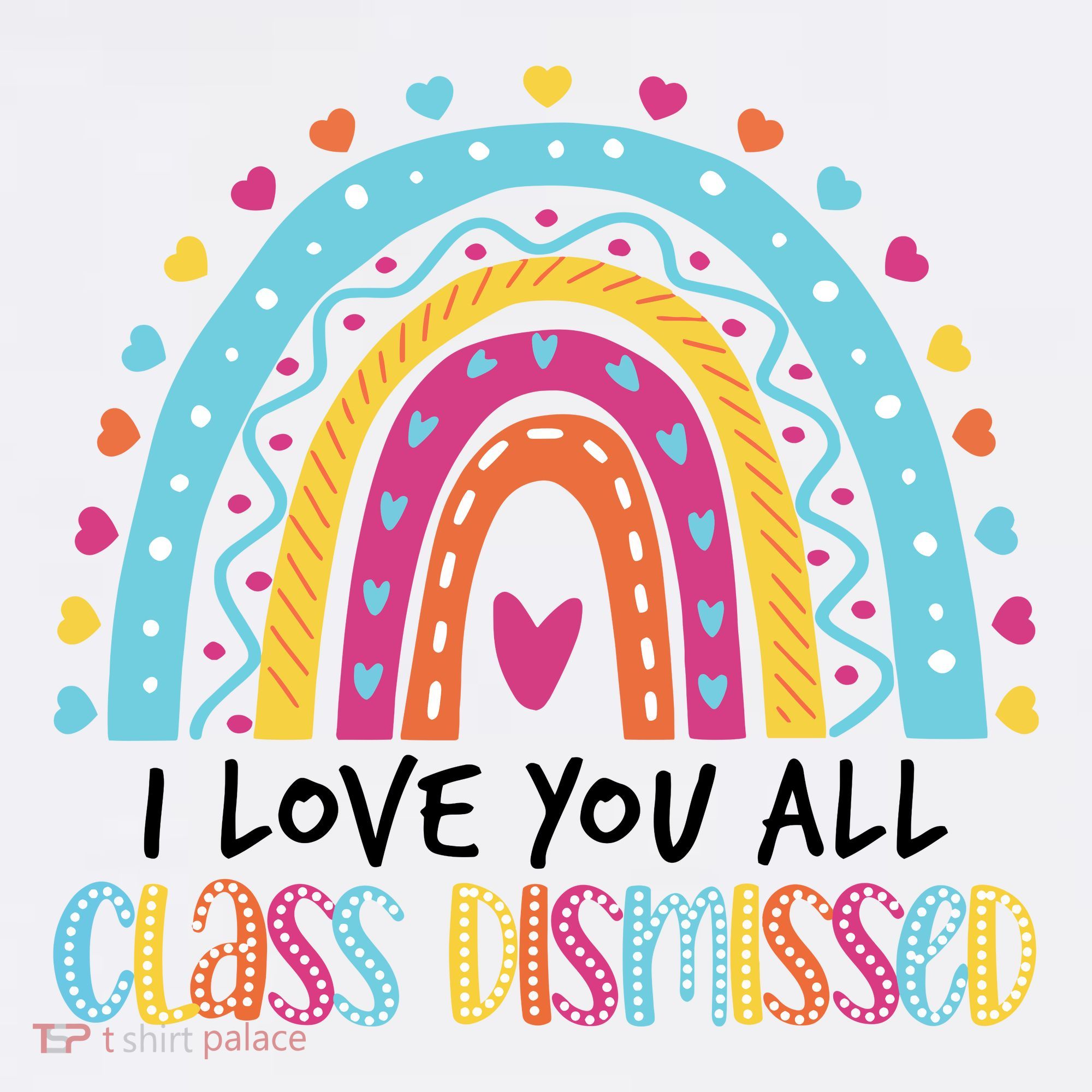 I Love You All Class Dismissed Beanie