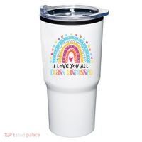 I Love You All Class Dismissed Tumbler thumb 0
