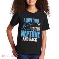 I Love You To The Neptune & Back Funny Astronomer Present Kids T-Shirt thumb 2