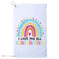 I Love You All Class Dismissed Golf Towel thumb 0