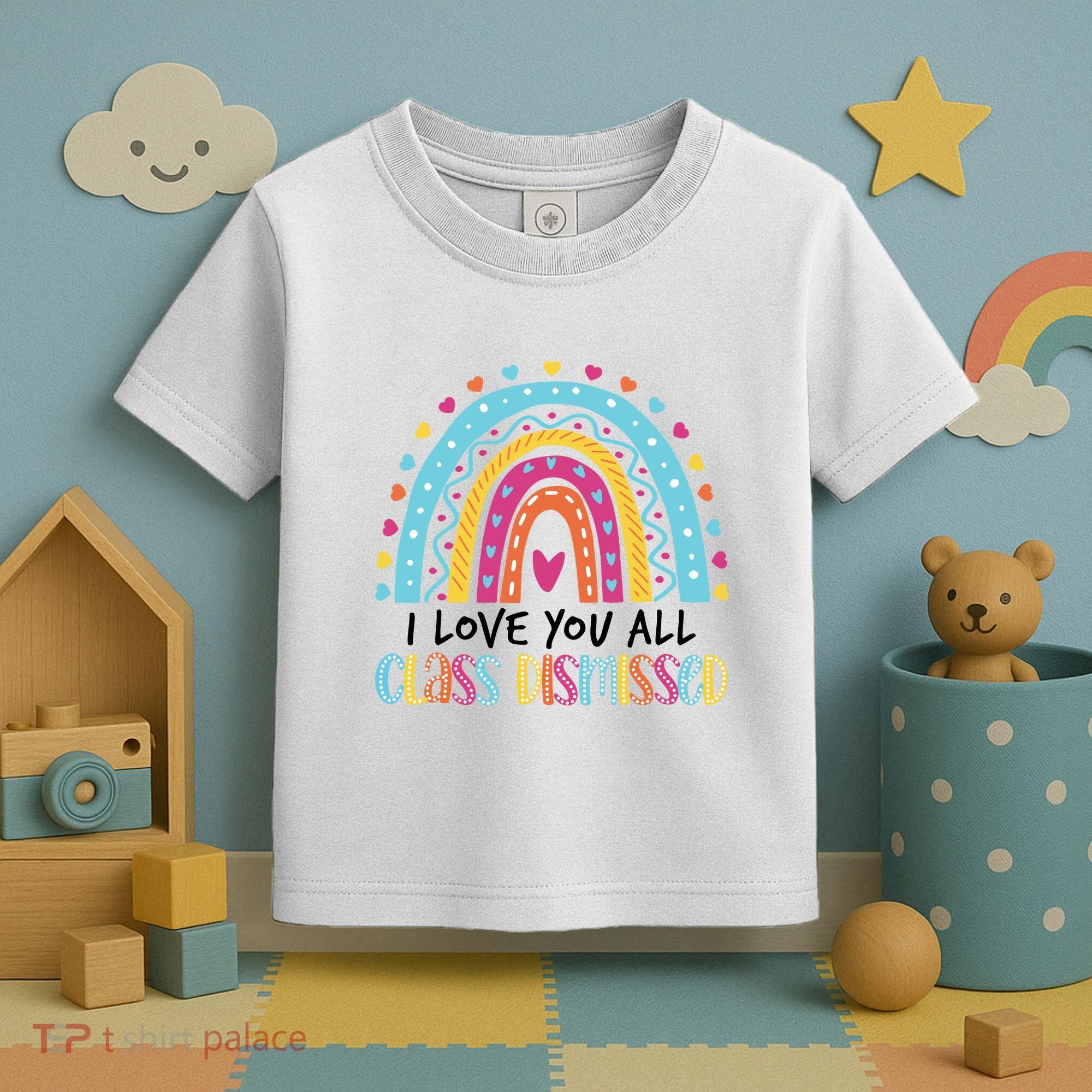 I Love You All Class Dismissed Toddler T-Shirt