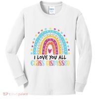 I Love You All Class Dismissed Kids Long Sleeve Shirt thumb 0
