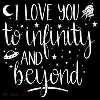 I Love You To Infinity And Beyond Valentine Couple Gift Coffee Mug thumb 5