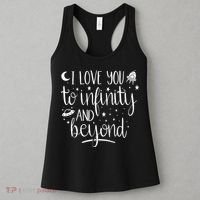 I Love You To Infinity And Beyond Valentine Couple Gift Women's Tank Top thumb 3