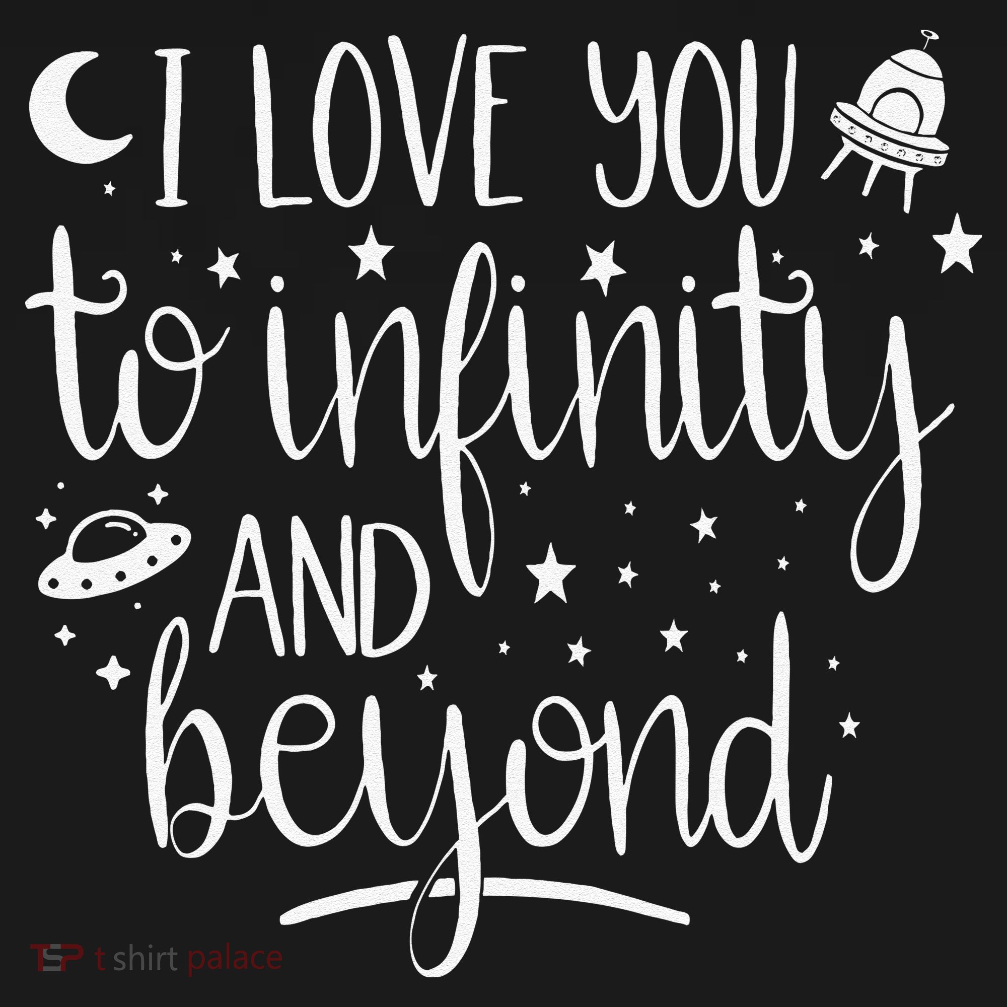 I Love You To Infinity And Beyond Valentine Couple Gift Women's Tank Top