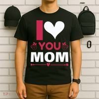 I Love You Mom T-Shirt thumb 6