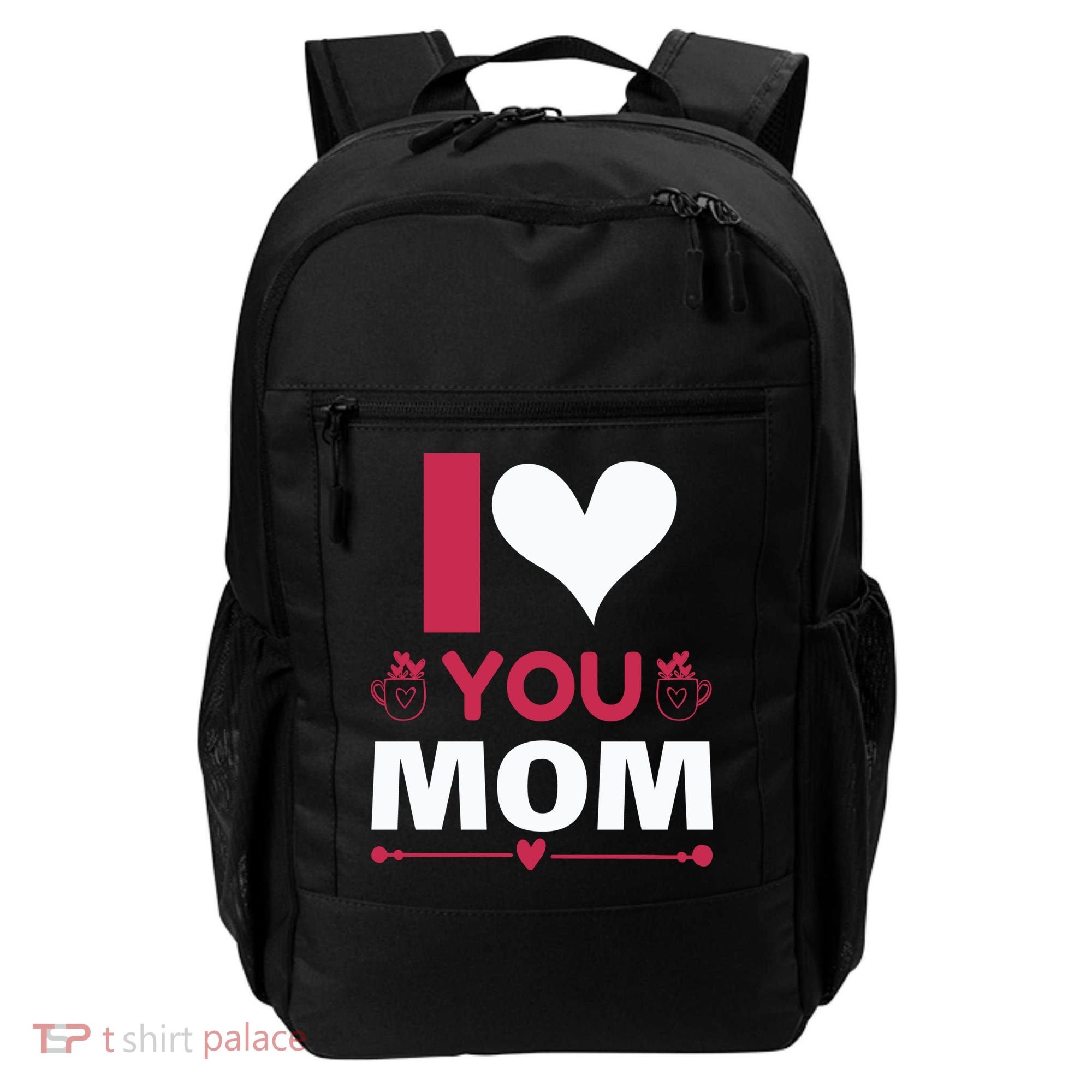 I Love You Mom Backpack