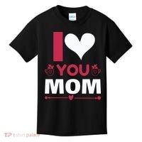 I Love You Mom Kids T-Shirt thumb 0