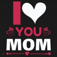 I Love You Mom Kids T-Shirt thumb 4