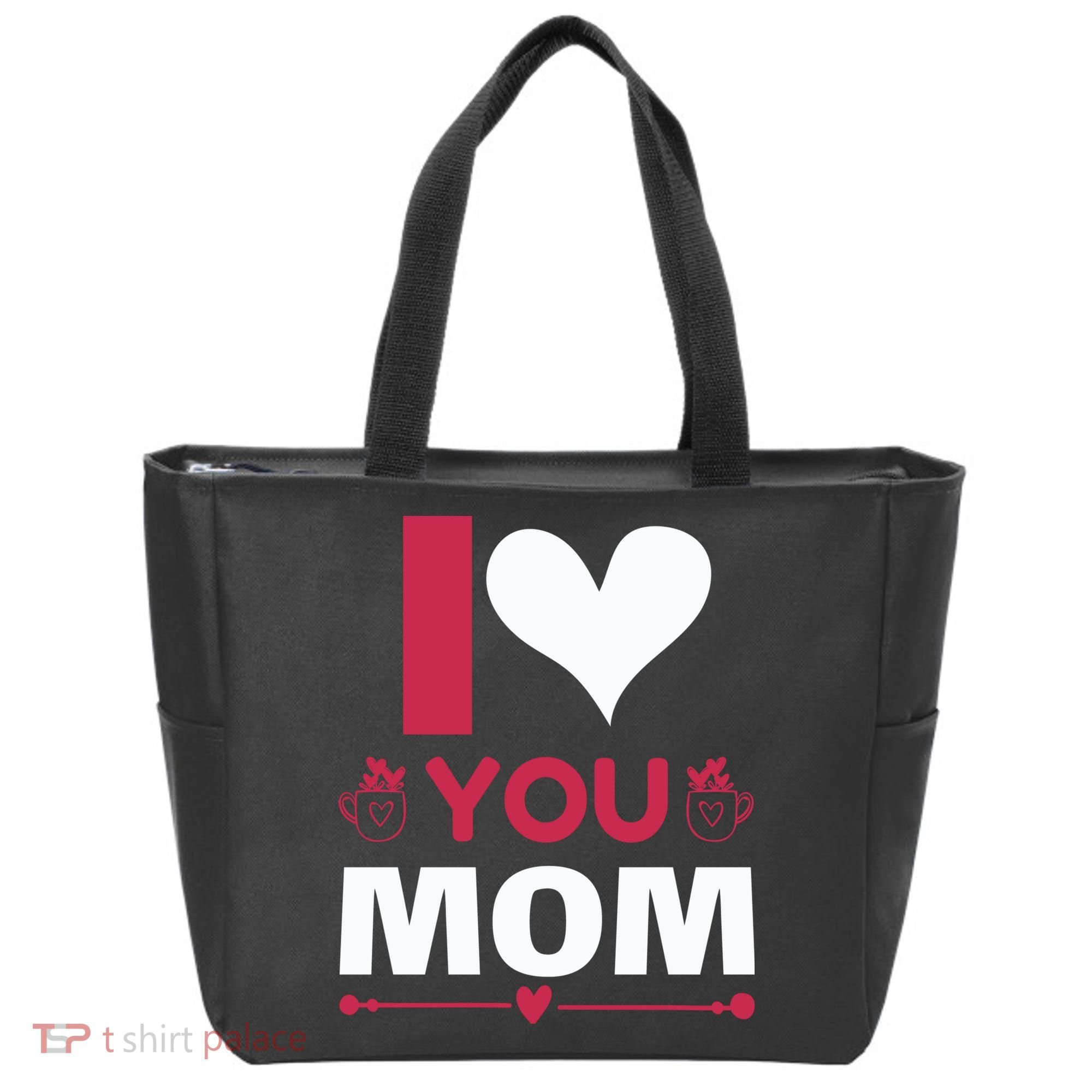 I Love You Mom Tote Bag