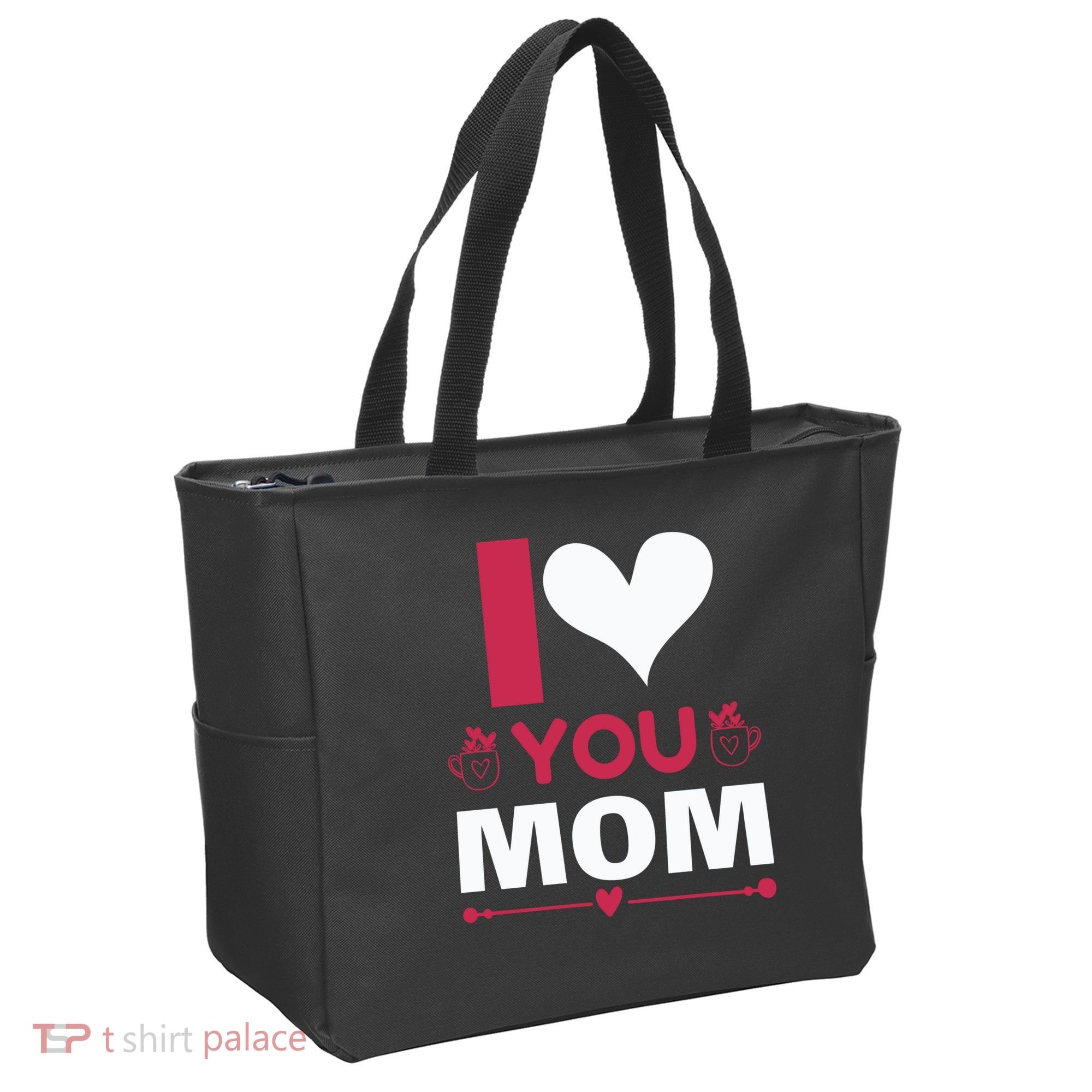 I Love You Mom Tote Bag