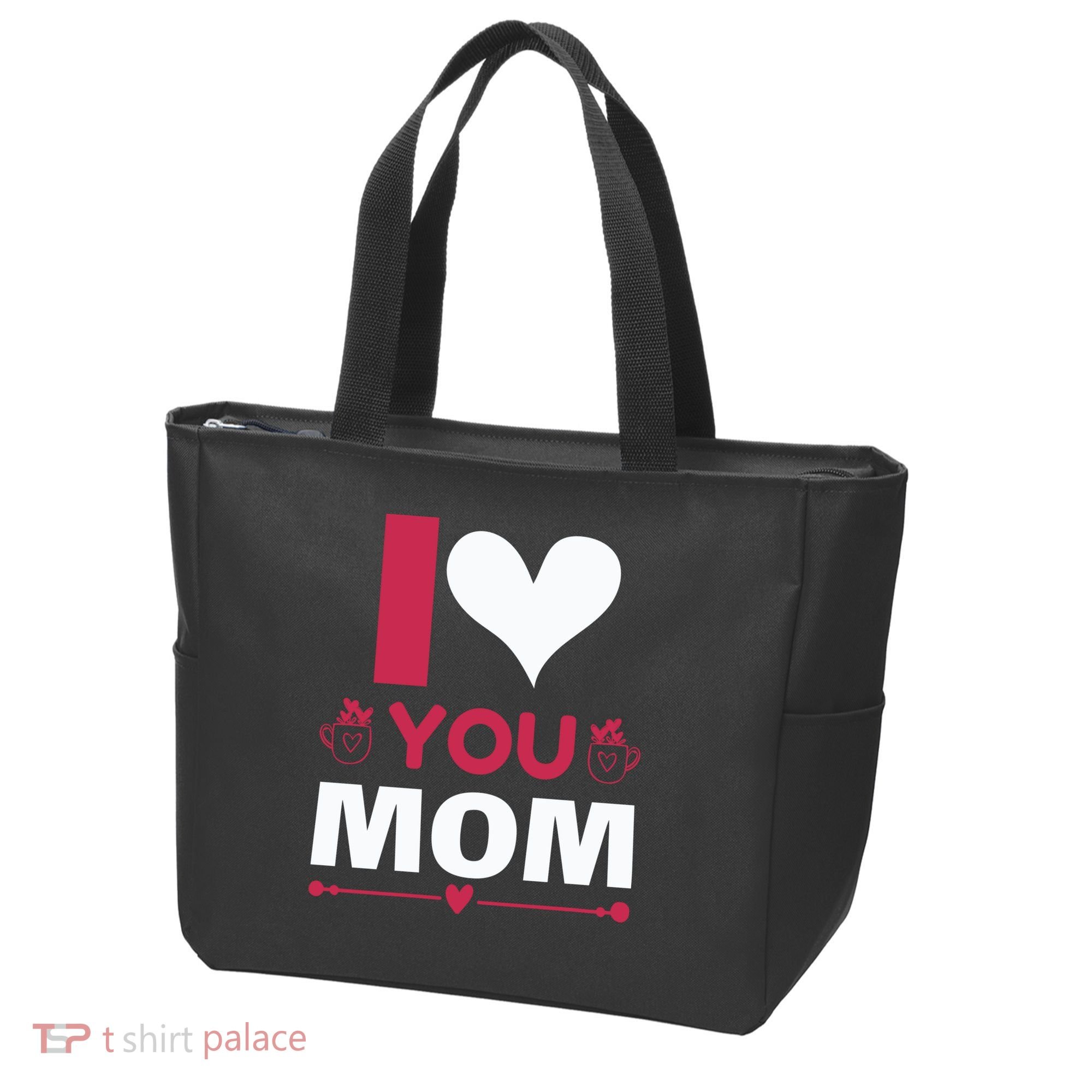 I Love You Mom Tote Bag