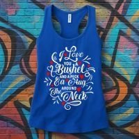 I Love You A Bushel And A Peck And A Hug Around The Neck Gift Women's Tank Top thumb 3