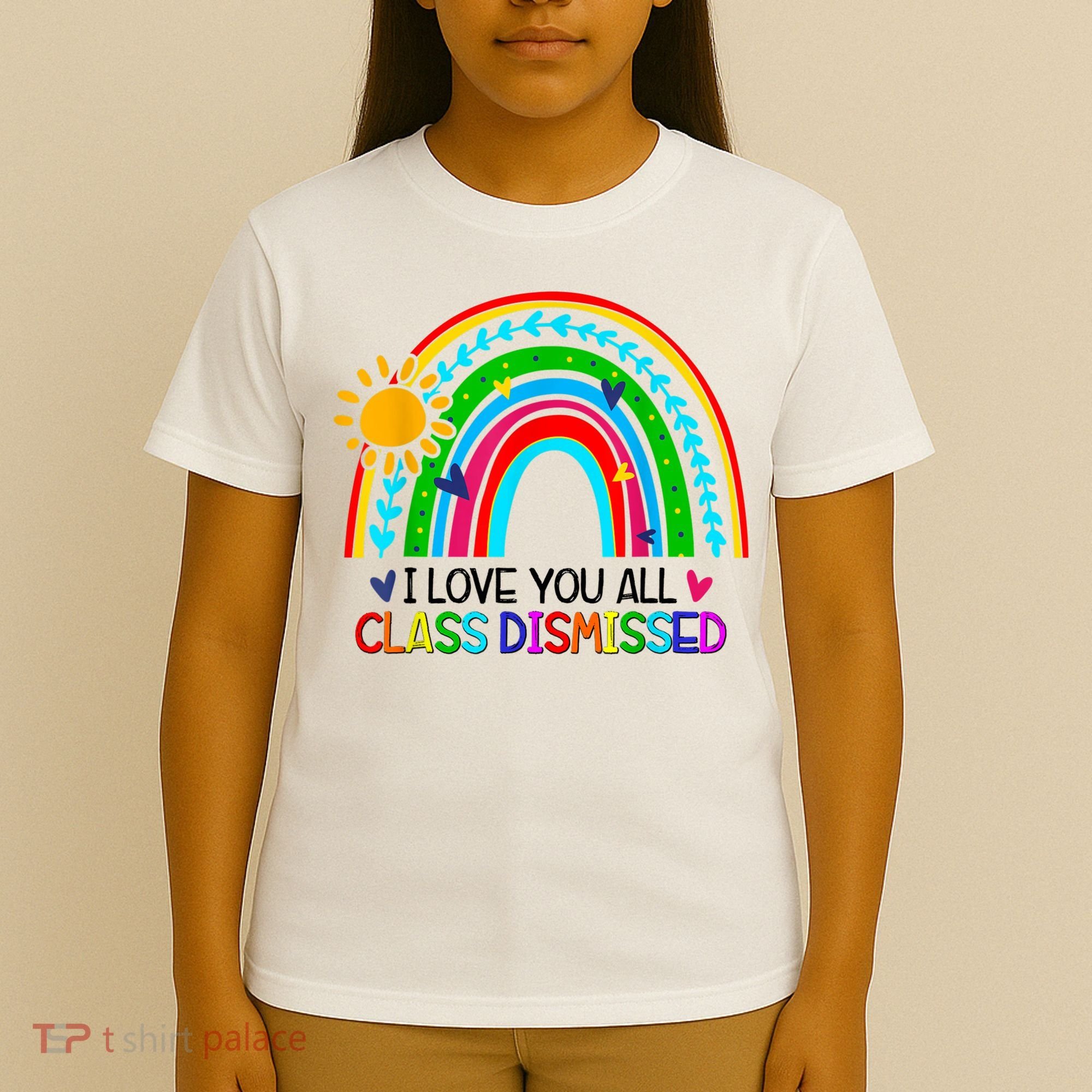I Love You All Class Dismissed Teacher Shirts For Women T-Shirt