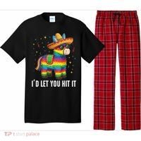 Id Let You Hit It Funny Pinata Sombrero Rainbow Fiesta Gift Pajama Set thumb 0