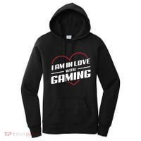 Ich Liebe Zocken! I Am In Love With Gaming! Gaming Console Cool Gift Women's Hoodie thumb 0