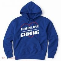 Ich Liebe Zocken! I Am In Love With Gaming! Gaming Console Cool Gift Hoodie thumb 0