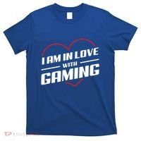 Ich Liebe Zocken! I Am In Love With Gaming! Gaming Console Cool Gift T-Shirt thumb 0